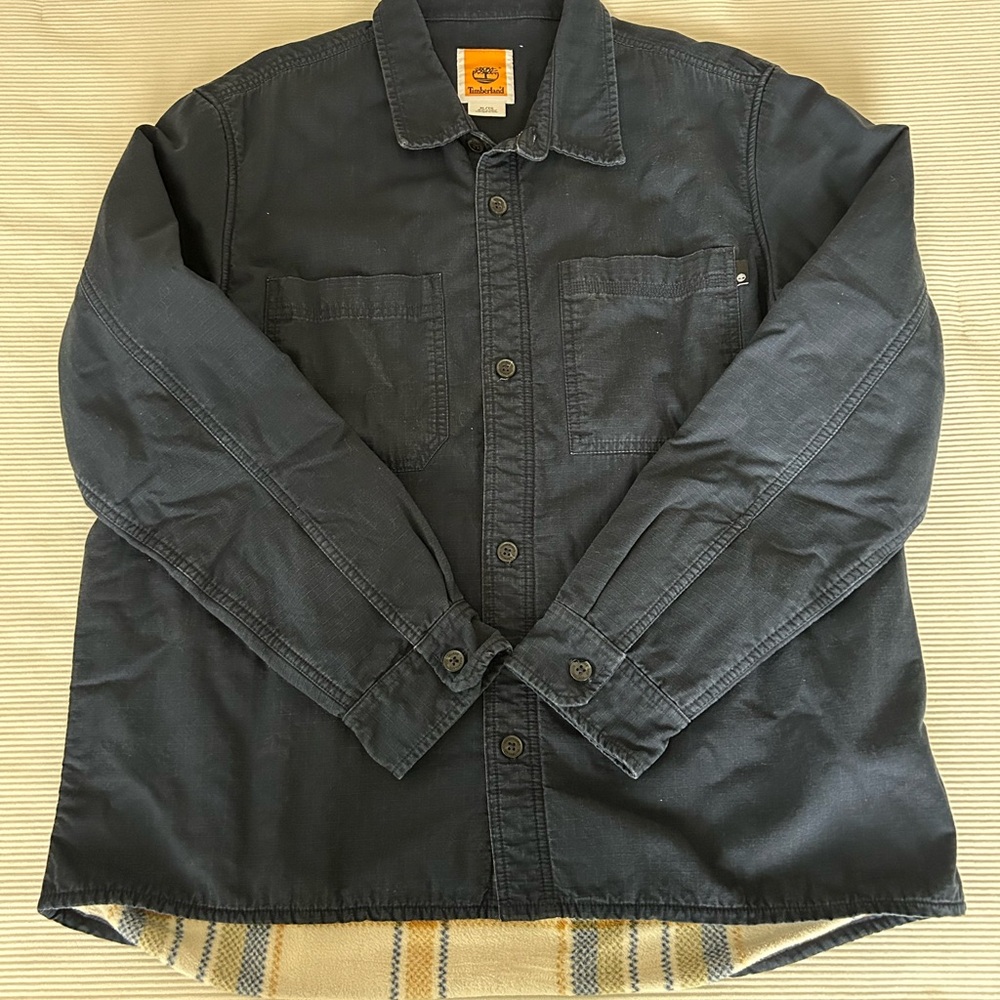 Timberland Men's Dark Gray Shirt Jacket